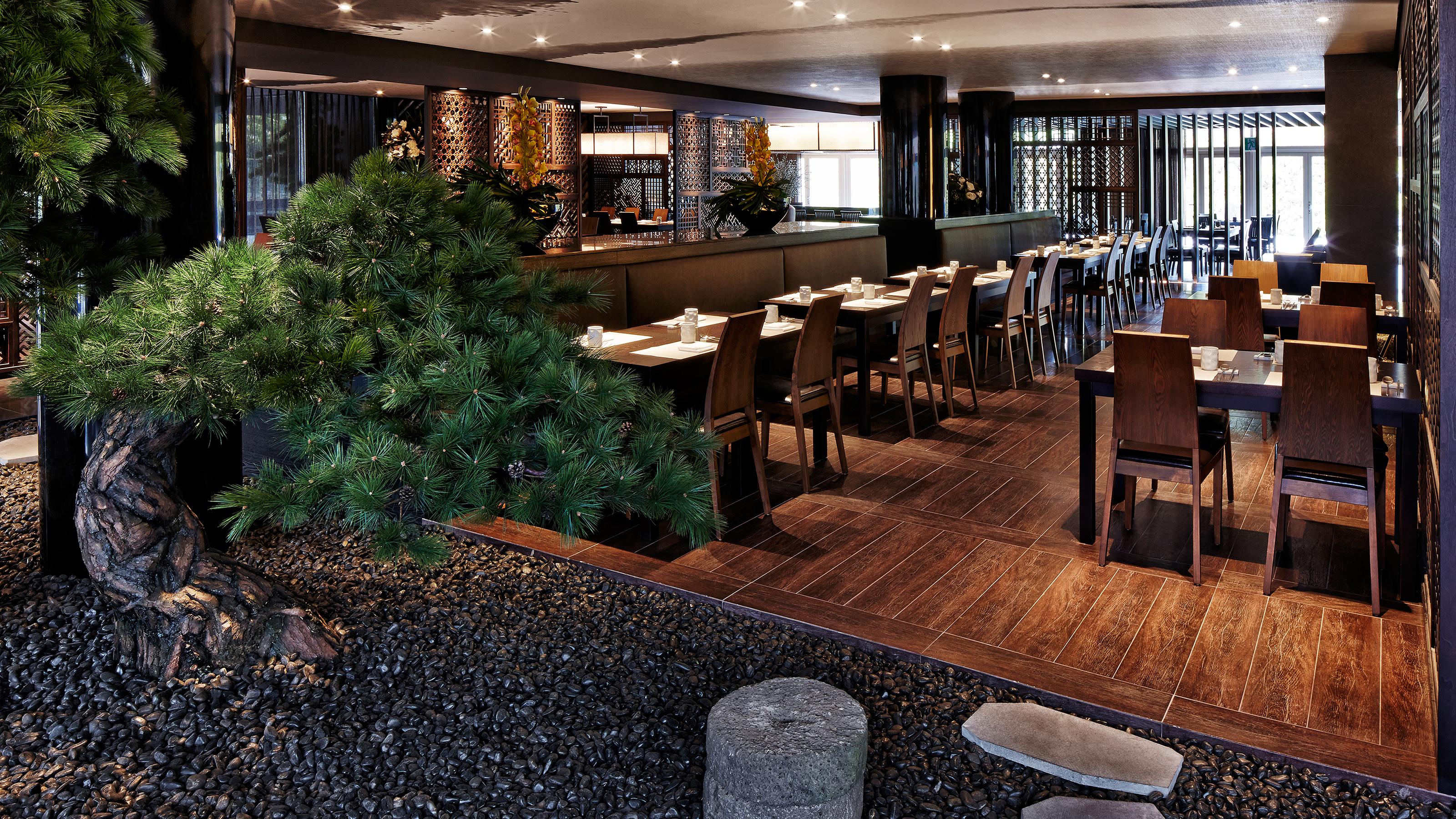 Kensington Jeju Hotel Dış mekan fotoğraf Interior of the restaurant