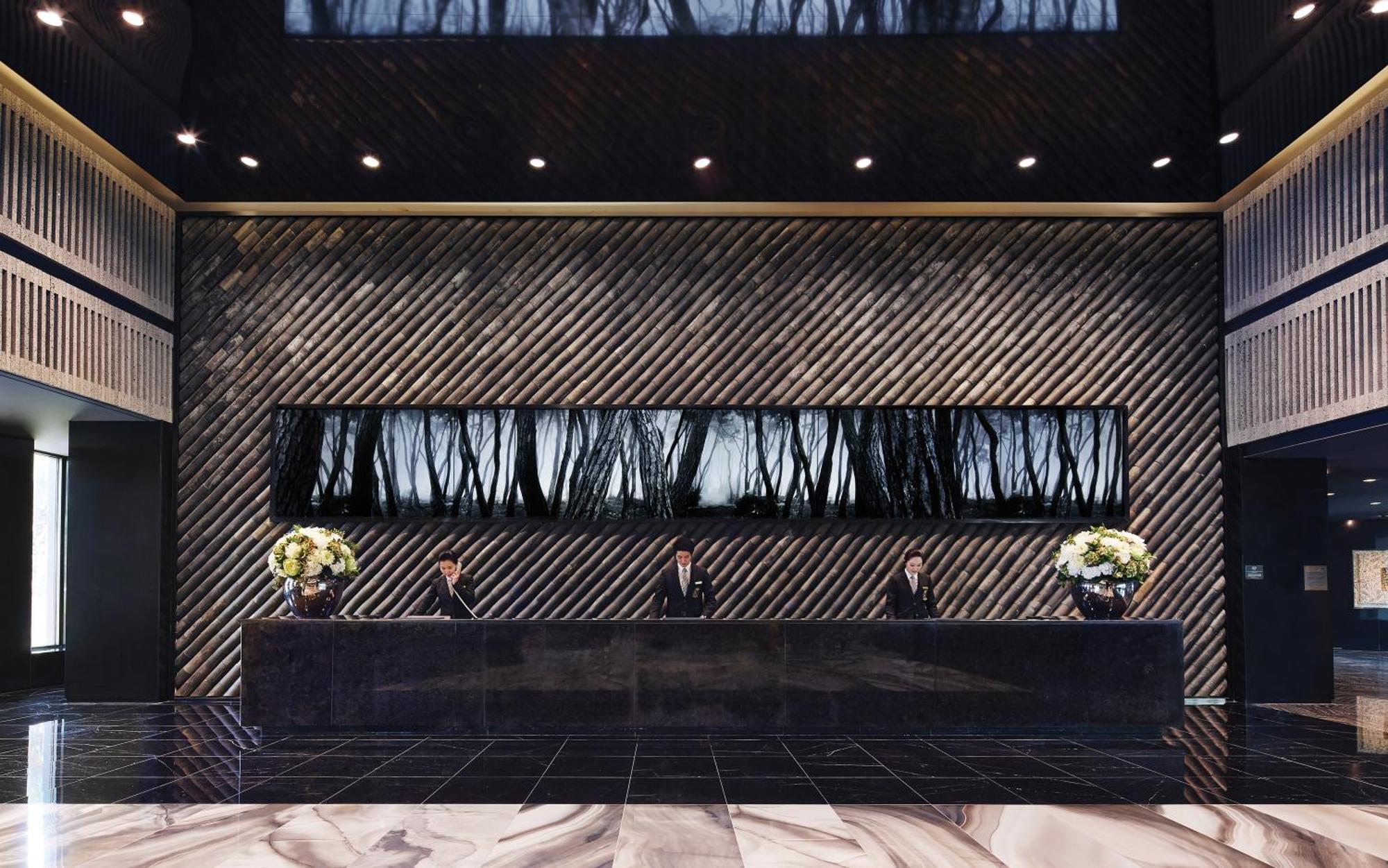 Kensington Jeju Hotel Dış mekan fotoğraf The lobby of the hotel